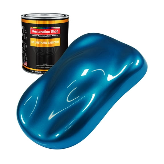 Cruise Night Blue Metallic 1 Quart URETHANE BASECOAT Car Auto Body Paint