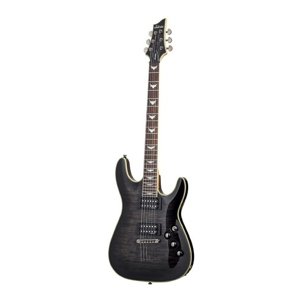 Guitarra eléctrica Schecter Omen Extreme-6 See-Thru Black