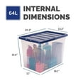 thumbnail image 2 of Caisse emboîtable Bankers Box 64L, 2 of 4