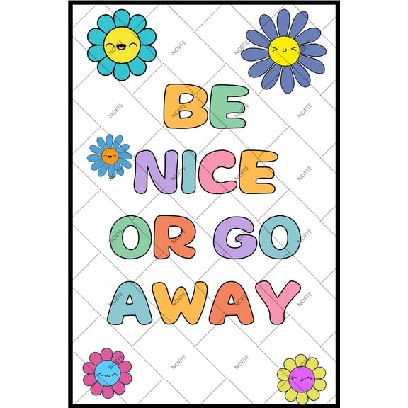 Noete Funky Metal Tin Sign Retro 70s Inspired Funky Wall Decor for Women, Trendy Boho-Chic Aesthetic, 8x12 Inch Vintage Pop Art for Home & Office