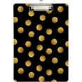 thumbnail image 2 of Coolnut Polka Dots Clipboard, Acrylic Standard A4 Letter Size Clip Board with Low Profile Clip for Office, Classroom, Doctor, Nurse and Teacher, 12.5"x9", 2 of 7