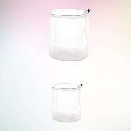 jojofuny 2Pcs Laundry Wash Bags for Lingerie and Delicate Clothes Machine Washable