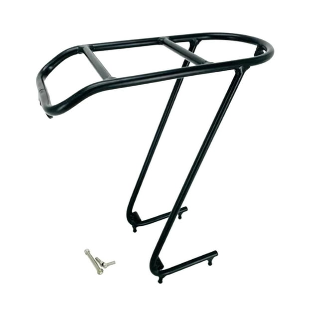 Guardoinrt Bicycle Front Rack Luggage Touring Carrier Black Racks Front Shelf Carrier Black 40x14x36.5cm
