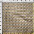 thumbnail image 3 of oneOone Polyester Lycra Light Brown Fabric Sunflower Floral Craft Projects Decor Fabric Printed By The Yard 56 Inch Wide, 3 of 4