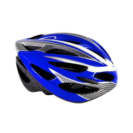 Blue Bike Skate Roller Helmet With Safety Rear Led Light Lightweight Protection Helmet For Kids And (Best Lightweight Bike Helmet)