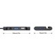 thumbnail image 2 of Estación de acoplamiento USB Hub Type-C 7 en 1 con ranura para tarjeta de soporte para teléfono móvil para visualización de películas en casa, negro Inevent EL3282-01B, 2 of 7