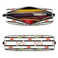 thumbnail image 2 of Fotbe Pig And Watermelon Pattern Leather Pencil Case, Pencil Pouch with Durable Zipper, Compact and Stylish Organizer for Stationery, Art Supplies, Travel Essentials, 2 of 7