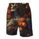 thumbnail image 4 of Balery Vintage Floral Skull Traje de Baño Estilo Hawaiano para Hombre, Shorts de Secado Rápido con Bolsillos-X-Large, 4 of 6