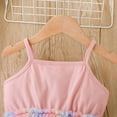 thumbnail image 3 of adviicd Baby Girl Dress Toddler Kids Girls Sleeveless Strap Tulle Patchwork Summer 5 Year Old Girl Winter Clothes, 3 of 5