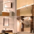 thumbnail image 2 of Adjustable Bathroom Mirror Light, Humanize Design Efficient LED Vanity Light For Bathroom Furniture, Daylight White Light With Easy Installation, Ideal For Cabinets Bathrooms Balconies Wet Areas, 2 of 5