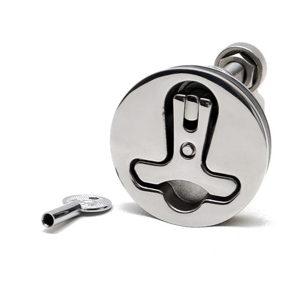 Sea Ray 3 1/8 Inch Stainelss Spring Loaded Locking Boat Latch W/Keys