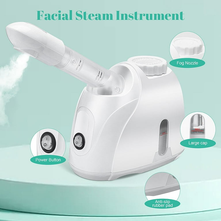 Vapeur visage sauna facial vaporisateur à technologie nano-ionique, -  Justbeauty & Shop