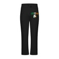 thumbnail image 5 of Mens Sweatpants with Pockets Men St. Patrick's Day Print Fashion Drawstring Elastic Waist Solid Color Casual Sweat Length Pants Black XXXXXL, 5 of 5