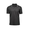 thumbnail image 1 of Tee Jays Polo à Rayures Mode Luxe pour Hommes, 1 of 2