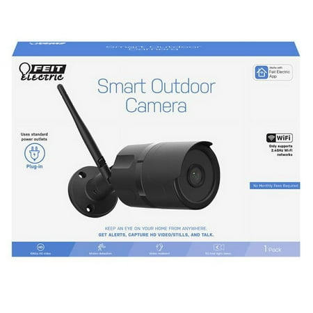 UPC: 0017801722215 | Feit Smart Home Plug-in Outdoor Smart-Enabled Security Camera