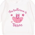 thumbnail image 3 of Inktastic Ballerina 3rd Birthday Toddler Sweatshirt, 3 of 4