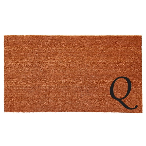 Urban Chic Monogram Doormat (Letter Q)