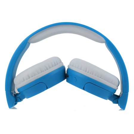 Altec Lansing - Kid Safe 3-in-1 Wireless with Mic and Wire On-Ear Headphones - Blue