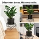 thumbnail image 5 of Base Metálica para Maceta Grande con Soporte Elevador de Plantas Interior y Exterior Estructura Resistente Anticorrosivo para jardín y hogar, Negro de uso Rústico o Moderno, 5 of 9