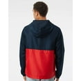 thumbnail image 3 of Independent Trading Co. Unisex Lightweight Quarter-Zip Windbreaker Pullover Jacket, 3 of 5