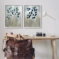 thumbnail image 3 of Stupell Industries Grey Botanical Sprigs Botanical & Floral Painting White Framed Art Print Wall Art, 24 x 30, Set of 2, 3 of 10