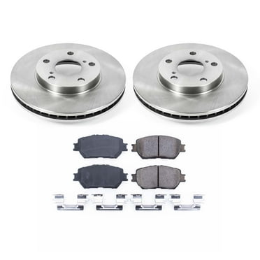Ultimate Brakes Front Ceramic Brake Pad and Rotor Kit with Hardware WM80863