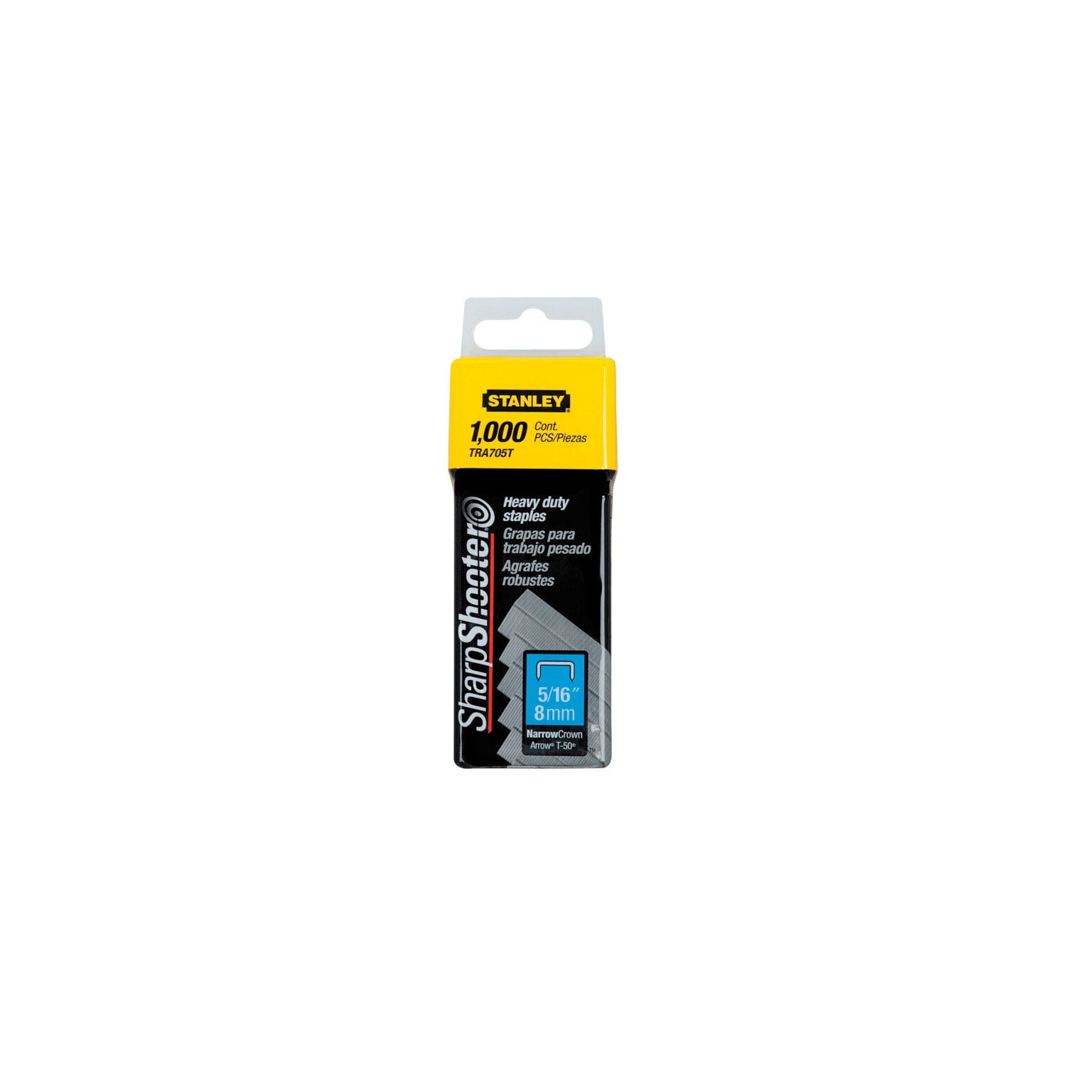 Stanley Tools TRA704T Heavy-Duty Staples 6mm Pack 1000 