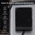 thumbnail image 3 of Outdoor Electrical Box, Cold-Rolled  Plate,  Alloy  Beam, One- Ventilation Design, IP65 , Wall/Pole Mounted (17.8" x 13.8" .9"), 3 of 7