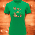 thumbnail image 3 of Playera Blusa De Capybara y Amigos Ropa Para Mujer Capibara Color Verde Talla Chica Marca Emil SaEs, 3 of 4