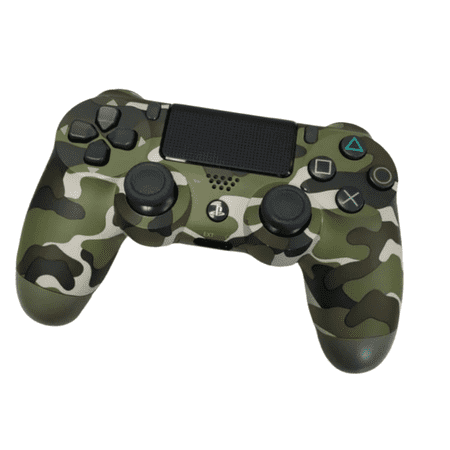 DualShock 4 Wireless Controller for PlayStation 4, 6-Axis Motion Sensor Joypad Controller- Green Camouflage