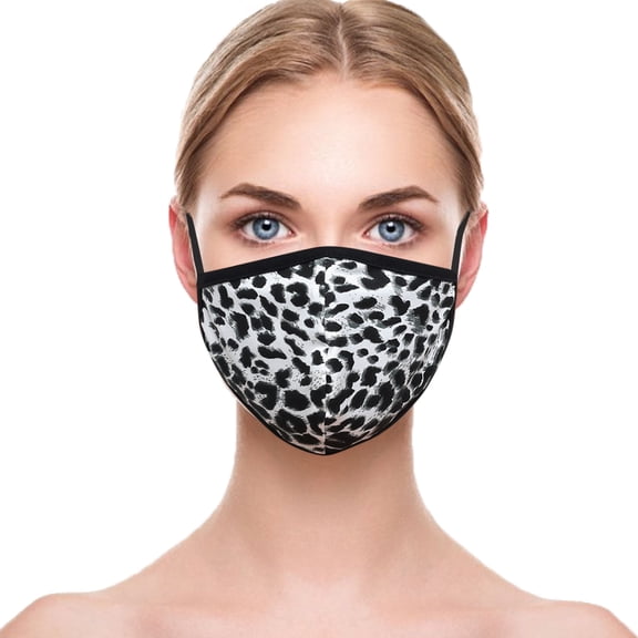 Cloth Face Mask 5 Pcs Protective Reusable Double Layer Washable Cover Flag Print