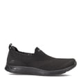 thumbnail image 3 of Zapatilla Skechers para mujer, color negro/negro, con forma de arco, 5.5 pulgadas, 3 of 8