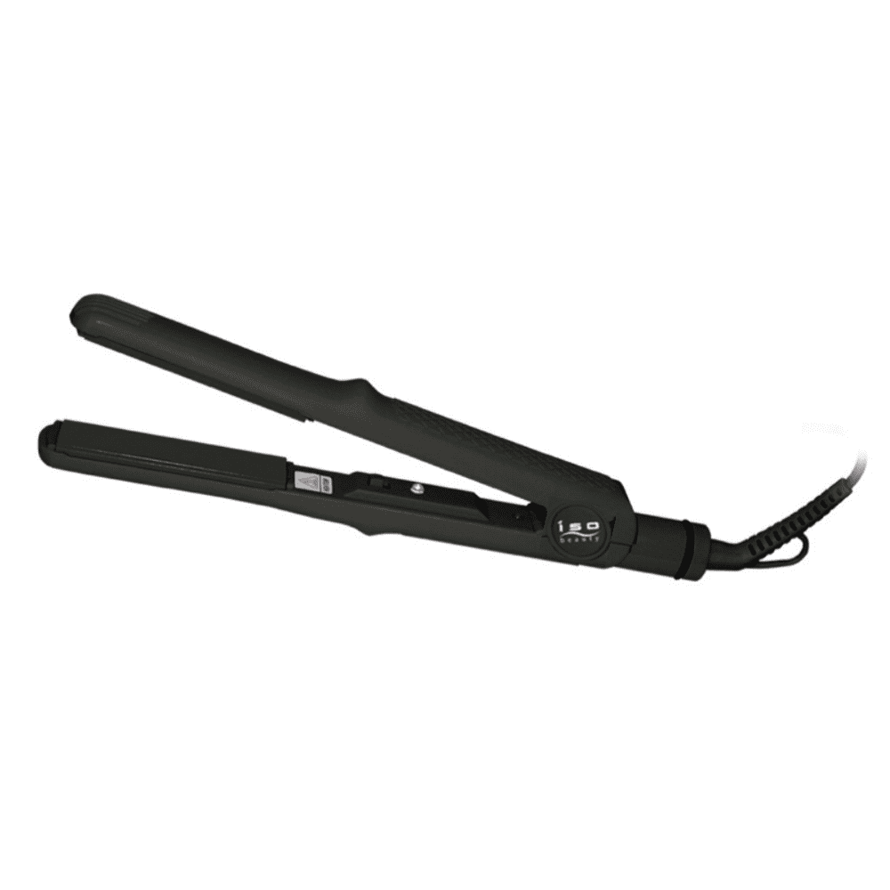 ISO Beauty Turbo Silk Edition 1 Inch Scratch resistant Titanium Plates Hair Straightener Flat
