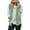 Green, variant on Virmaxy Womens Winter Sherpa Fleece Vest Solid Color Faux Shearling Shaggy Coat Sleeveless Full Zip up Lapel Neck Plush Jacket Warm Winter Coat Outerwear Black S