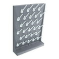 thumbnail image 4 of Laboratory Drying Rack PP Draining Peg Board for Tube Flask Glassware Wall Mount, 4 of 8