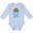 AE-Light Blue, variant on Inktastic Little Spud Blue Boys or Girls Long Sleeve Baby Bodysuit