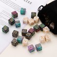 thumbnail image 4 of 24Pack Magic Dice Counters, Acrylic D6 Life Counter Token Dice Set, 2 Colors, 4 of 6