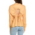 thumbnail image 2 of Sadie & Sage womens Sage the Label Clementine Crush Cutout Shirt, s, Orange, 2 of 3