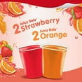 thumbnail image 3 of Snack Pack Strawberry and Orange Flavored Juicy Gels, 3.25 oz Snack Cups, 4 Count, 3 of 9