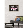 thumbnail image 2 of Dancing Ballerinas Wall Poster, 14.725" x 22.375", Framed, 2 of 3