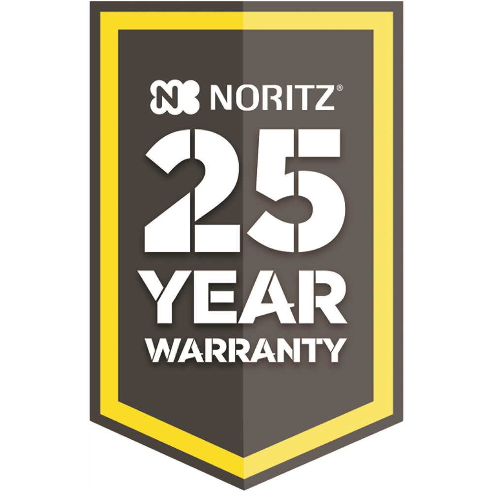 Noritz EGQ-C2860WX-FF US NG 9.8 GPM 50 Gal. Tank Replacement High Efficiency Indoor Residential Natural Gas Tankless Water Heater Kit
