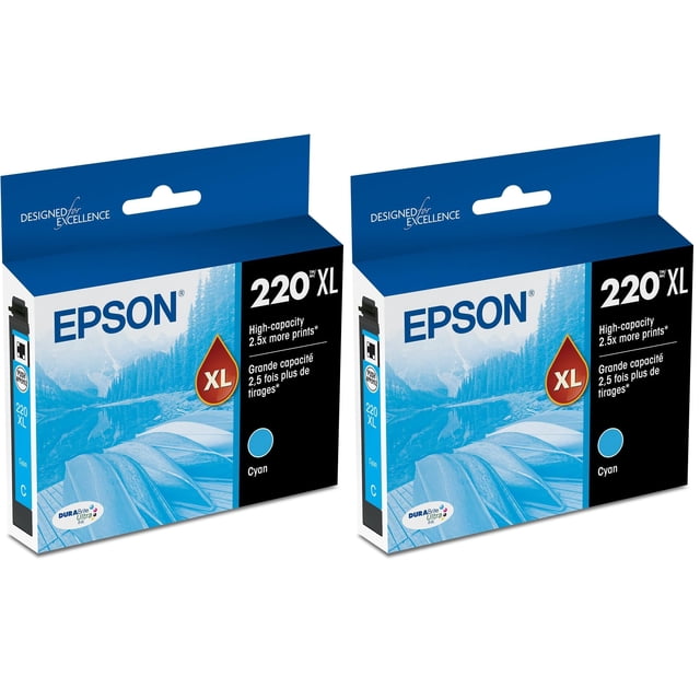 Cartucho de tinta Epson T220 DuraBrite Ultra High Capacity Cyan