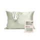 thumbnail image 1 of Funda de almohada de satén Kitsch Softer Than Silk Queen Sage Green, 1 of 9