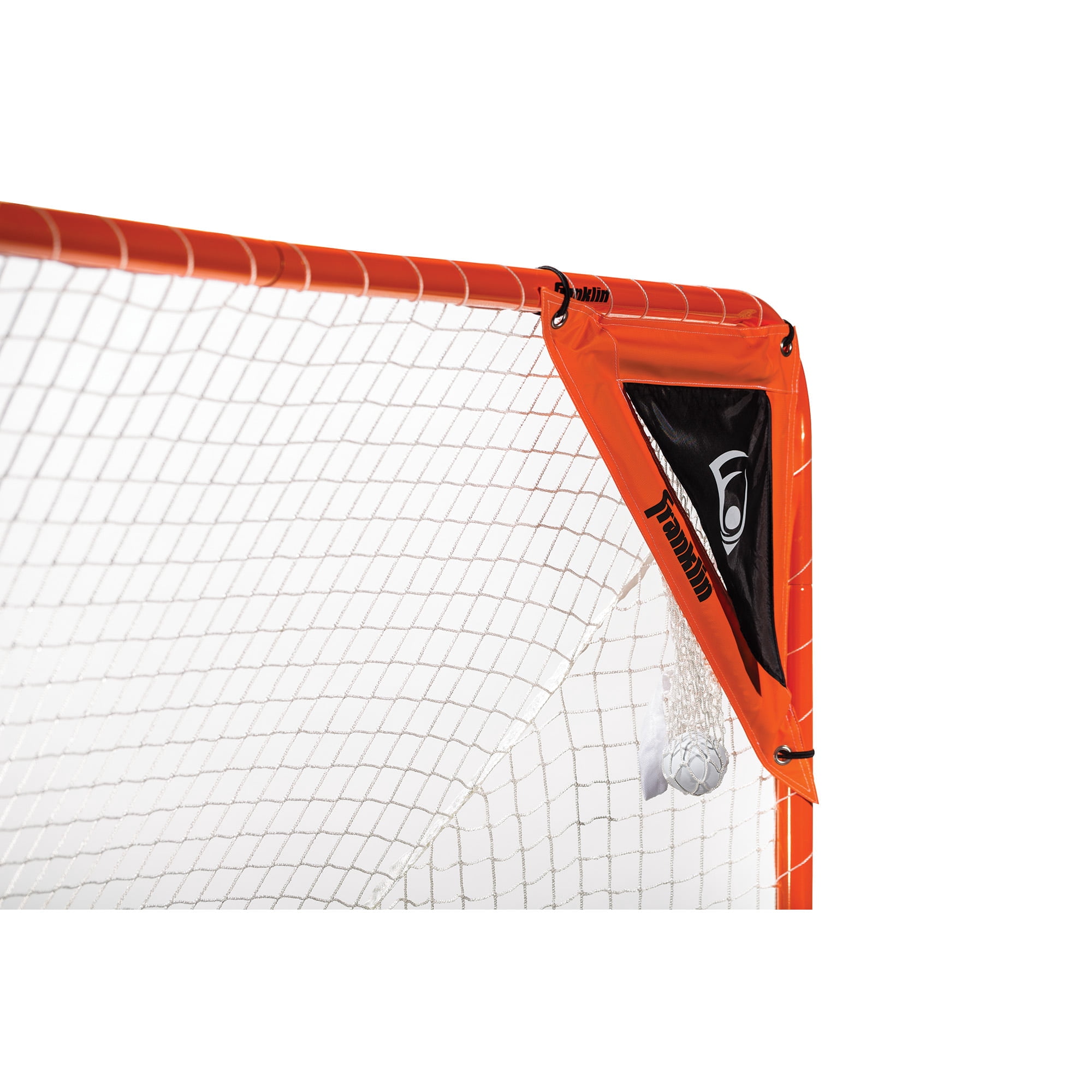 Franklin Sports Lacrosse Corner Shooting Targets for Kids & Adults - 2 Targets, Orange/Black