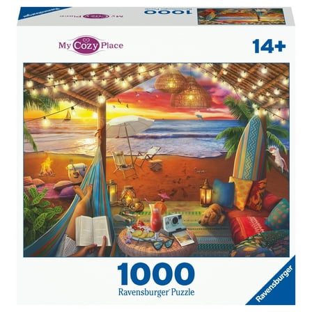 Ravensburger Cozy Cabana Adult Jigsaw Puzzle | 1000 Pieces