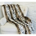 thumbnail image 3 of Plutus Brands  Snow Lynx Faux Fur Luxury Throw, 3 of 4