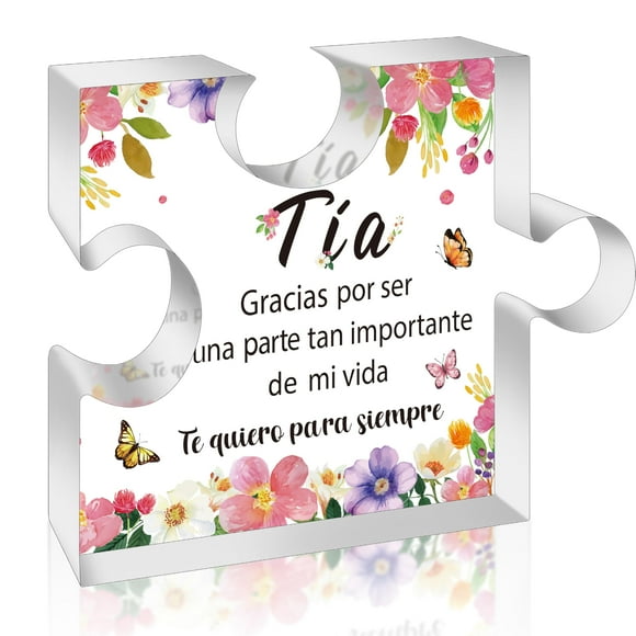 Pisapapeles acrílico Yopyame Aunt Gift 8x11 cm Puzzle
