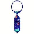thumbnail image 4 of Adjustable Halloween Dog Collar with Pumpkin and Bat Print - Perfect for Spooky Costume Parties and Trick-or-Treating, 4 of 5