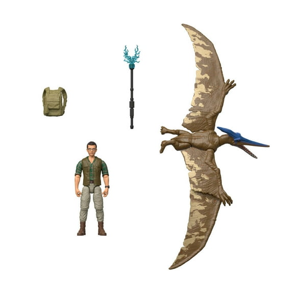 Set de Juego Mattel Jurassic World Rebirth Dr Loomis y Juve