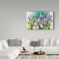 thumbnail image 3 of Trademark Fine Art 'Purple Irises' Canvas Art by Annelein Beukenkamp, 3 of 3